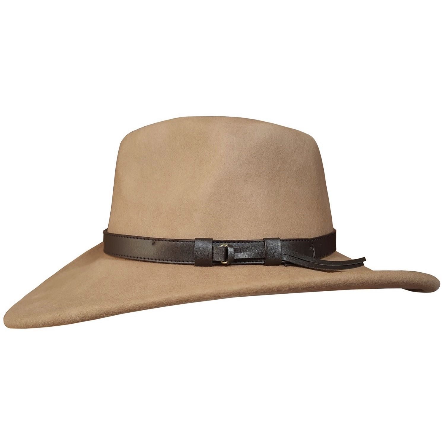 The High Plains – Camel Wide Brim Cowboy Hat
